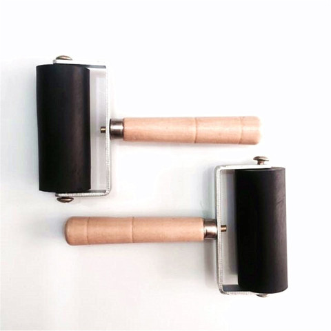 6cm Professional Rubber Roller Brayer Ink Painting Printmaking Roller Art Stamping Tool ► Photo 1/6