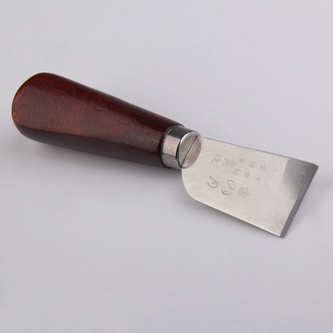 Professional Leather Cutting Knife With Wooden Handle Protable Convenient Craft Tool Functional Perfect ► Photo 1/5