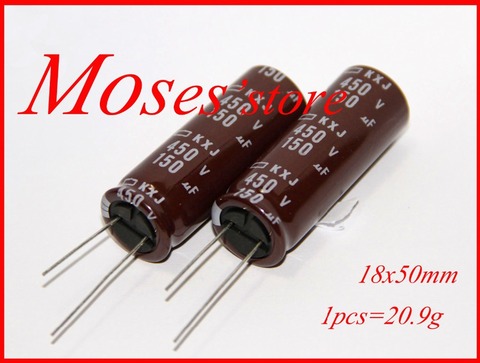 450v 150uf 100% Original NCC KXJ TXW CXW KXW Electrolytic Capacitor Radial Capacitance 18x50mm (2pcs) ► Photo 1/6
