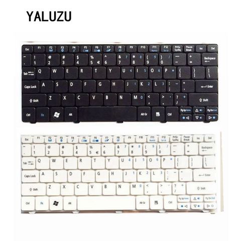 US Keyboard For Acer FOR Aspire One D255 D257 AOD257 D260 D270 521 532 532H 533 AO521 AO533 NAV50 Black Laptop Keyboard ► Photo 1/6