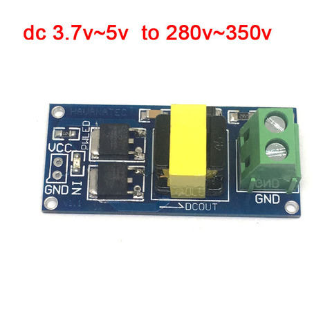 DC-DC Boost Converter 3.7V-5V Step up to 280v-350V 450V  Capacitor charging Control solenoid valve Charge module ► Photo 1/3