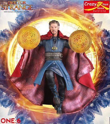 28cm Crazy Toys Marvel Avengers Doctor Strange Statue PVC Action Figure Collectible Model Toy ► Photo 1/2