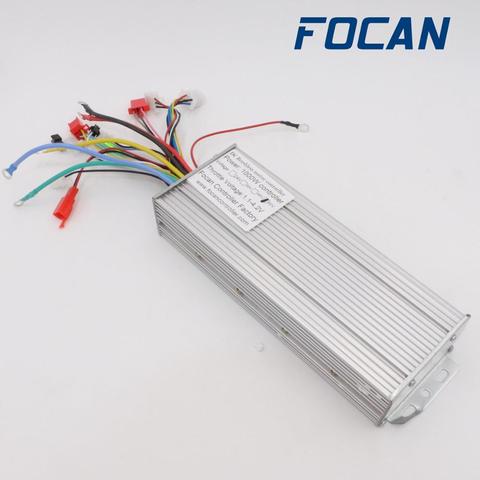 FOCAN 18 Mosfets 48V 1000W/1500W 45A Dual Mode Brushless Electric Bike Bicycle Controller ► Photo 1/4