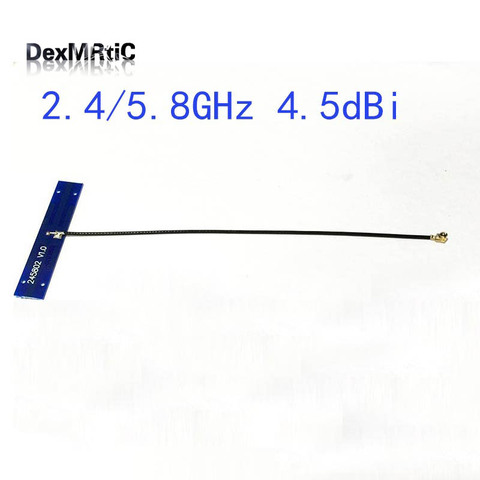 WIFI Antenna 2.4Ghz 5.8Ghz Dual band antenna Omni PCB Antenna built-in With IPX Connector wifi router antennas ► Photo 1/6