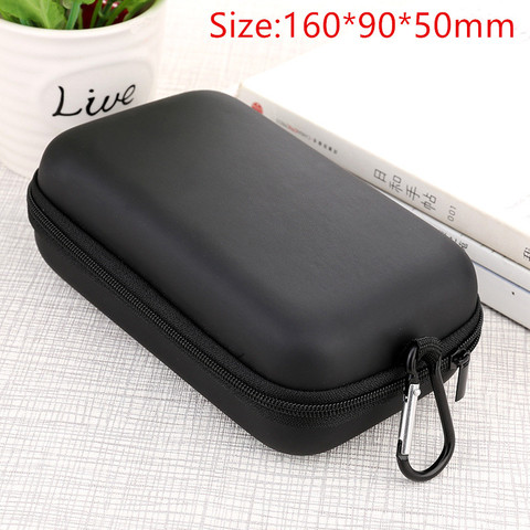 Square Heaphone Carry Storage Bags Case EVA Waterproof Portable Pouch Bluetooth Earphones Headset Bag Headphone Storage Box ► Photo 1/4