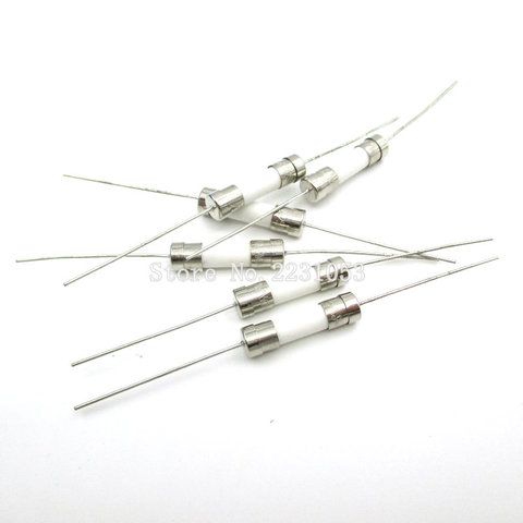 10PCS/LOT Slow Blow Fuse Ceramic Fuse 5*20mm T8A 250V With 2 Pin Fuse 8A/250V 5X20MM New ► Photo 1/1