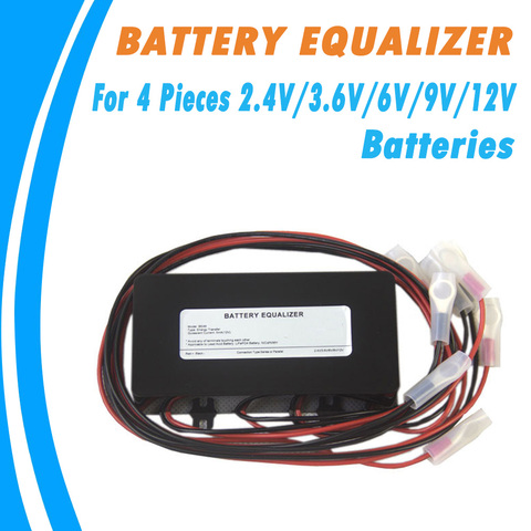 Battery Equalizer for 4PCS 2.4V/3.6V/6V/9V/12V Lead-acid/Lithium iron phosphate/nickelcadmium secondary Ni/MH Batteries Balancer ► Photo 1/6