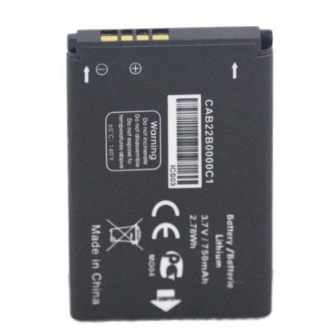 ISUNOO 3.7V 750mAh CAB22B0000C1 Battery For ALCATEL ONE TOUCH OT-665 OT-356 Phone Repalcement Batteries ► Photo 1/6