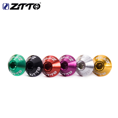 ZTTO  M5*10mm Water Bottle Cage Ultra Light 7075 AL hex socket screws head screws ► Photo 1/6