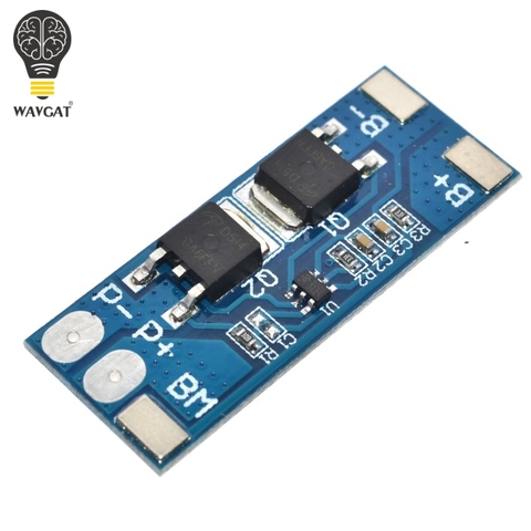 2 series 7.4V lithium battery protection board 8A working current 15A current limit/Overcharge discharge protection ► Photo 1/6