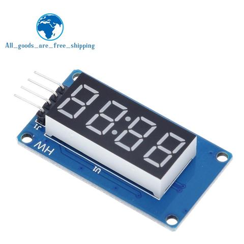 TM1637 LED Display Module For Arduino 7 Segment 4 Bits 0.36Inch Clock RED Anode Digital Tube Four Serial Driver Board Pack ► Photo 1/5