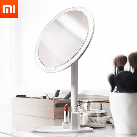 Xiaomi Mijia AMIRO Mirror Dimmable Adjustable Countertop 60 Degree 2000mAh Rotating Daylight Cosmetic Makeup Led Mirror ► Photo 1/6