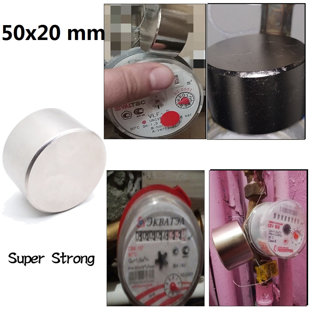 Super Magnet Zähler Neodymium Magnet Neodym Magnets Therapie 50x50x10mm 160kg 