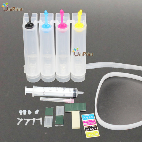universal 4 color CISS kit with accessories ink tank DIY ciss for Epson/HP/Canon/Brother printer ► Photo 1/1