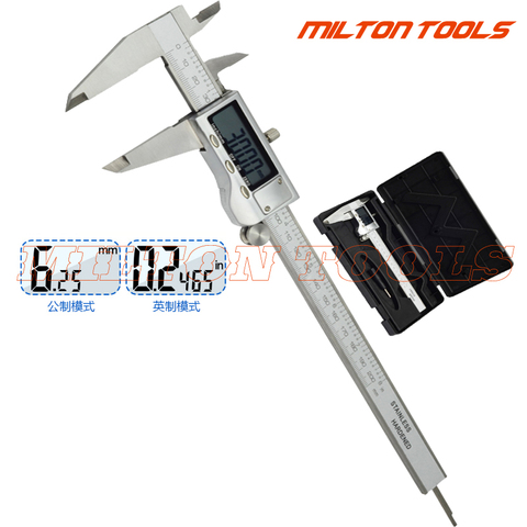 0-200mm 8inch Stainless steel Electronic Digital Vernier Caliper paquimetro calipers 150mm metal digital caliper micrometer ► Photo 1/6