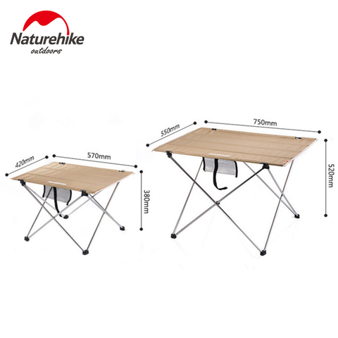Naturehike Wild Outdoor Ultralight Camping Picnic Folding Dining Table Portable Foldable Oxford Cloth Desk For Sand Free Beach ► Photo 1/1