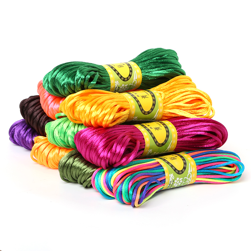 25m 0.8mm 1mm 1.5mm 2mm Cotton Cord Nylon Thread Cord Chinese Knot Plastic  String Diy Rope Bead Bracelet Necklace Jewelry Making - Jewelry Findings &  Components - AliExpress