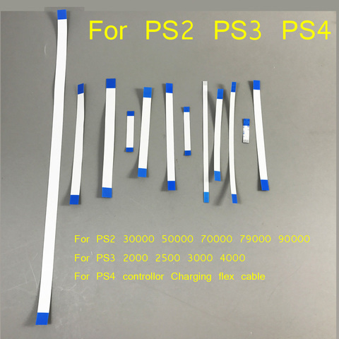 20pcs for PS3 slim 2000 2500 3000 4000 Power Reset Switch Ribbon Flex Cable for PS4 charging board for PS2 79 77 75 70xxx 90000 ► Photo 1/2