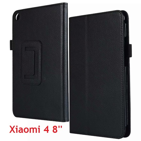 8'' Slim Coque for Xiaomi MiPad 4 Mi Pad 4 Case Magnetic Smart Auto Sleep-Wake Up Flip Stand PU Case for Xiaomi MiPad 4 Cover ► Photo 1/6