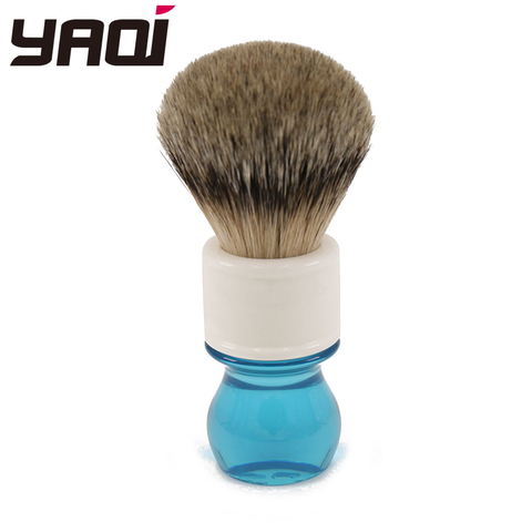 Yaqi 24mm Aqua Highmountain Silvertip Badger Hair Shaving Brush ► Photo 1/6