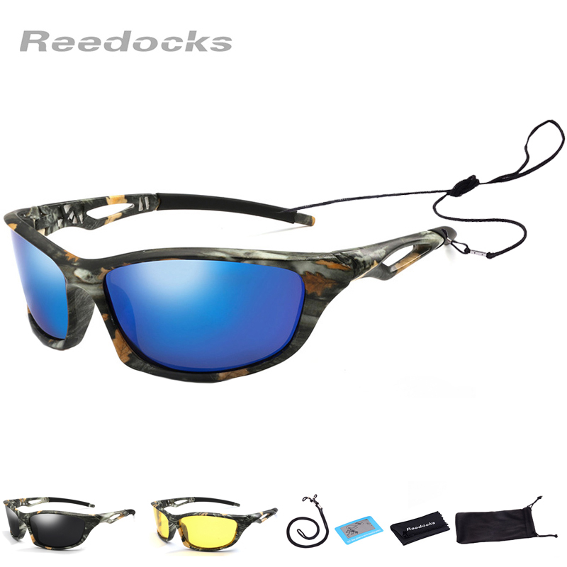 Polarized Fishing Sunglasses For Men Night Vision Sports Eyewear Outdoor Protect 