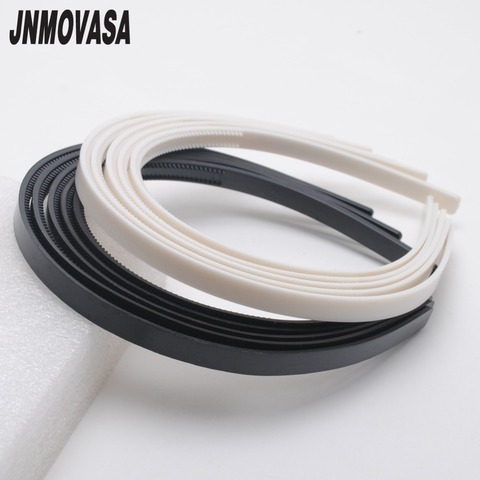 10pcs/lot 8mm /10mm Wide Teeth Hairbands  Girls Plastic Headbands Lady Jewelry Findings Diy Tools White Black  Hair Accessory ► Photo 1/6
