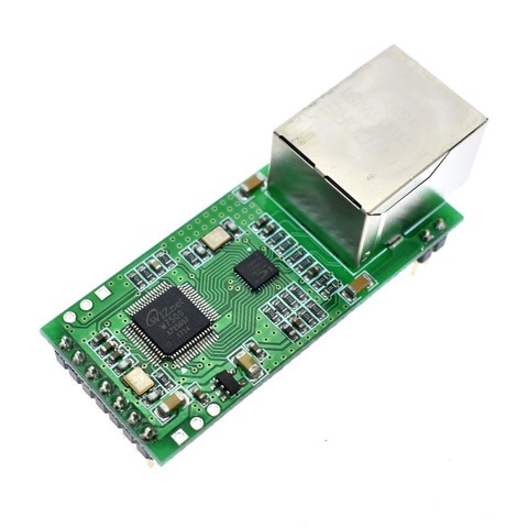 Serial to Ethernet Converter Module S2E Serial UART TTL to Ethernet TCPIP Module  DHCP and DNS Web Config Tool for USR-TCP232-T2 ► Photo 1/1