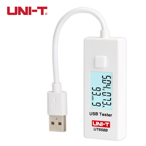 UNI T UT658B USB Tester Phone Computer Charging Voltage Current Energy Monitor LCD Backlight ► Photo 1/6