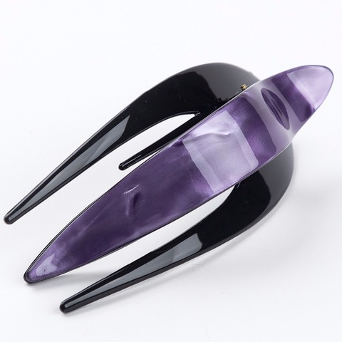 1 pcs Large Size Hair Claws Purple and Tokyou Hair Clip 13cm Hair Accessories for Hair Up ► Photo 1/6