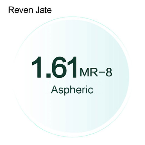 Reven Jate MR-8 Optical Prescription Tinted Lenses Super Tenacious 1.61 Aspheric Optical Lenses UV400 Solid and Gradient Tinted ► Photo 1/4