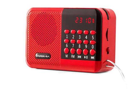 Pocket Radio FM Radio Receiver Mini Portable Rechargeable Radio Receiver Speaker Support TF Card Music MP3 Player ► Photo 1/6