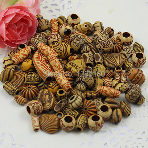 100pcs/lot Mixed color & Mixed style Acrylic Beads for Kids Necklace DIY Jeweley 8-25mm K00590 ► Photo 1/1