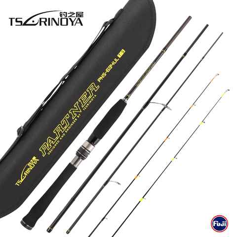 Tsurinoya PARTNER 4Sec  2 Tips Fishing Rod 1.88m/L/3-12g 1.91m/UL/2-7g Lure Spinning Rods Casting Rod Pesca Canne A Peche Olta ► Photo 1/6