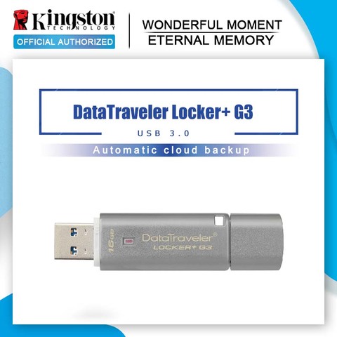 Kingston USB Flash Drive USB 3.0 Metal Pen drive Personal security USB drive 8GB high speed pendrive 32GB usb stick 16gb ► Photo 1/6