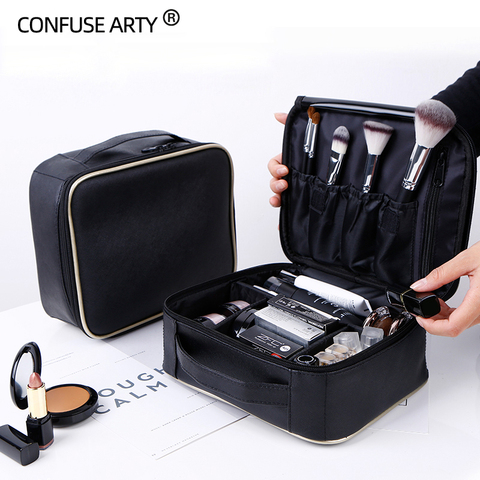 Professional clapboard portable cosmetic bag small portable simple makeup waterproof storage bag ► Photo 1/6