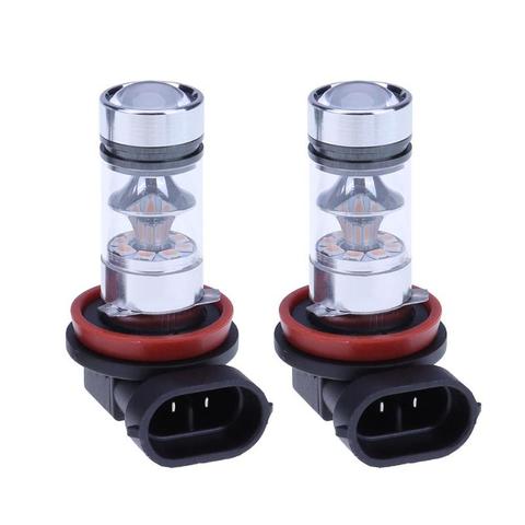 2Pcs H8/H11 20SMD Car Fog Lamp Automobiles 100W LED Daytime Running Light Bulbs Auto Light-emitting Diode Headlight  ► Photo 1/1