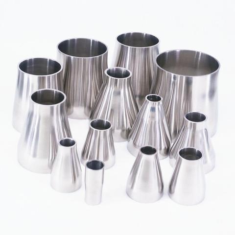Sizes 16mm-139mm 304 Stainless Steel Sanitary Weld Concentic Reducer Pipe For Homewbrew ► Photo 1/5