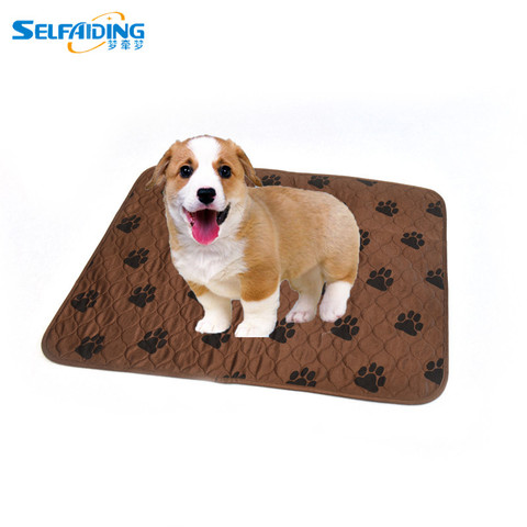 Premium Stain Resistant Quick Absorbent Waterproof Reusable / Quilted Washable Large Dog / Puppy Training Travel Pee Pads Mat  ► Photo 1/1