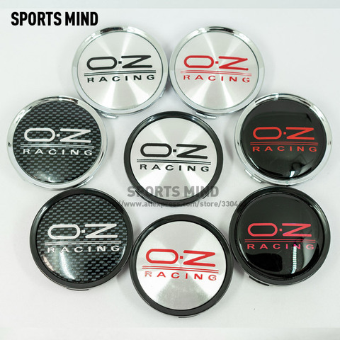 4PCS/lot 75MM Car Wheel Center Hub Caps for OZ  RACING WHEEL Emblem Logo Car Styling Accessories ► Photo 1/6
