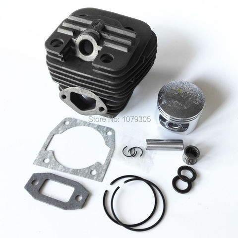 52cc Chainsaw dual channel cylinder and piston full set dia 45mm 5200 Chainsaw cylinder kit ► Photo 1/4