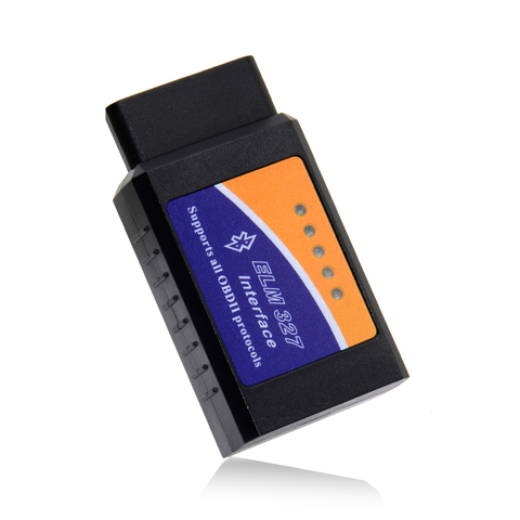 OBD2 ELM327 Bluetooth Wireless OBD/OBDII Diagnosis ELM 327 V2.1 Works ► Photo 1/6