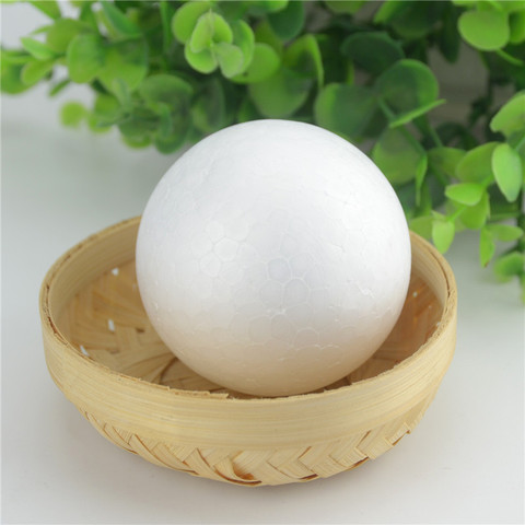 2PCS / Lot New Christmas Decoration Snowball Party White Foam Ball DIY Holiday Wedding New Year Decoration Flower Ball Material ► Photo 1/6