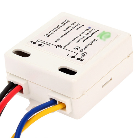 220V 200W XD-609 LED Lamp On/Off Touch Switch Sensor ► Photo 1/4