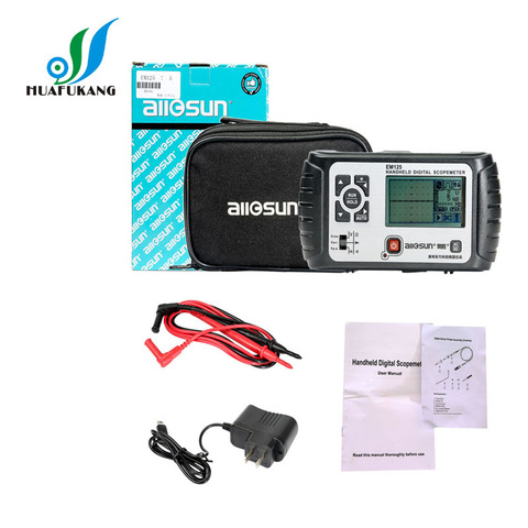 All-sun  all sun em125 Digital 2 in1 Handheld Portable Oscilloscope Multimeter Single Channel Waveform allsun EM125 ► Photo 1/1