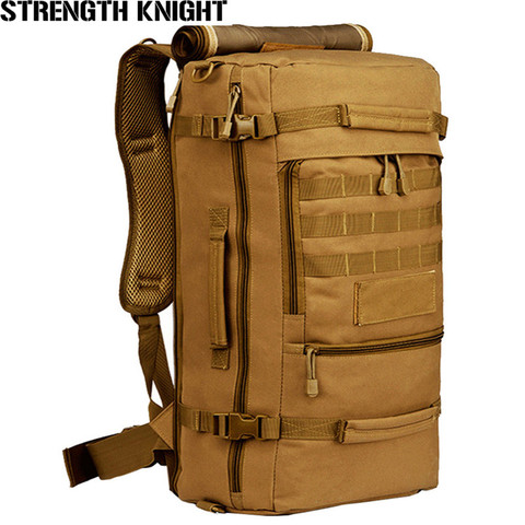 Brand 50L Waterproof Nylon Backpack Military Unisex Men's Backpacks for Laptop Women Notebook Bag Backpack 14 to17 Inch ► Photo 1/6