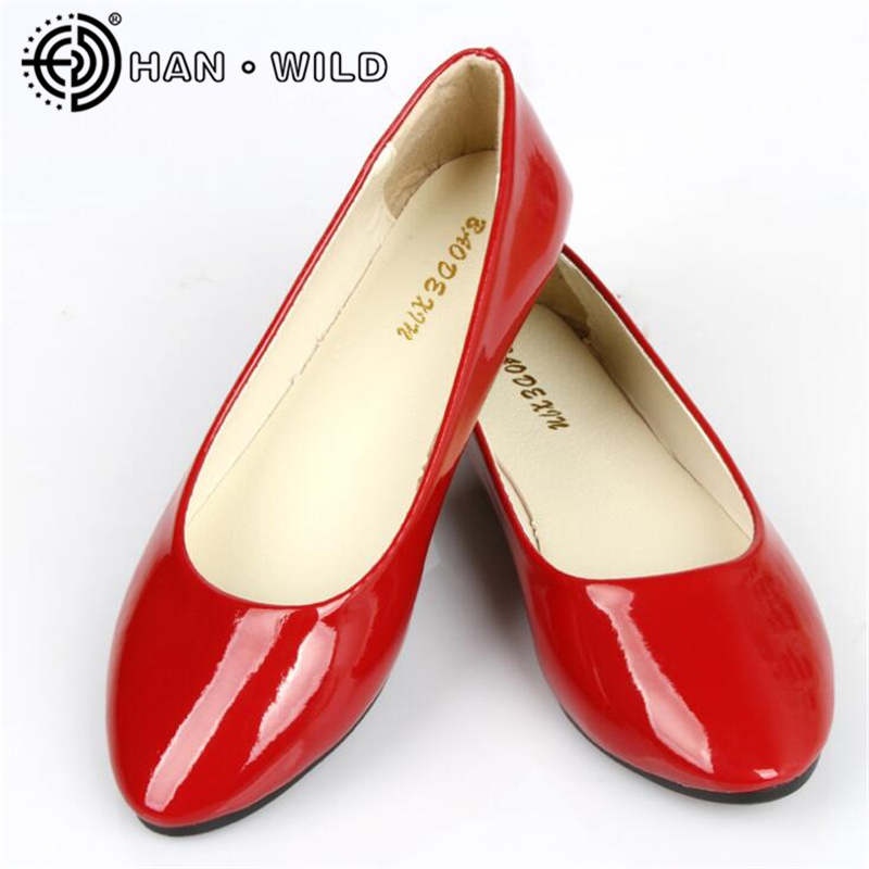 2022 Leather Flat Shoes Pointed Toe Woman Loafers Spring Autumn Casual Shoes  Women Flats Candy Color Sweet Flats Plus Size 35-42 - Price history &  Review | AliExpress Seller - Gump'S Shoe World Store 