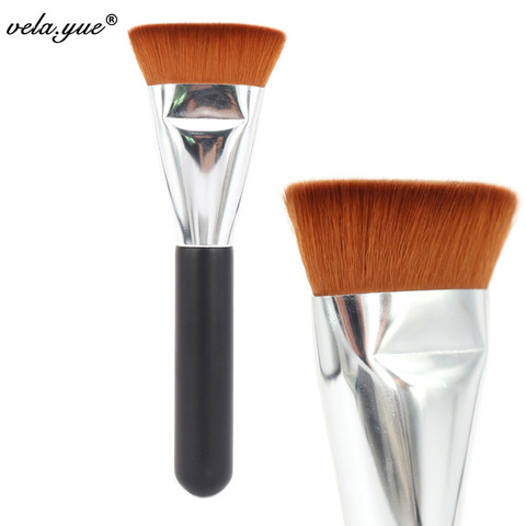 Professional Flat Contour Brush Large Face Blending Contouring Foundation Primer Blusher Makeup Brushes Beauty Tool ► Photo 1/6
