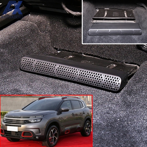AX For Citroen C5 Aircross Opel Vauxhall Grandland X Car Under Seat Floor Heater Air Conditioner Vent Outlet Cover Sticker Mat ► Photo 1/6