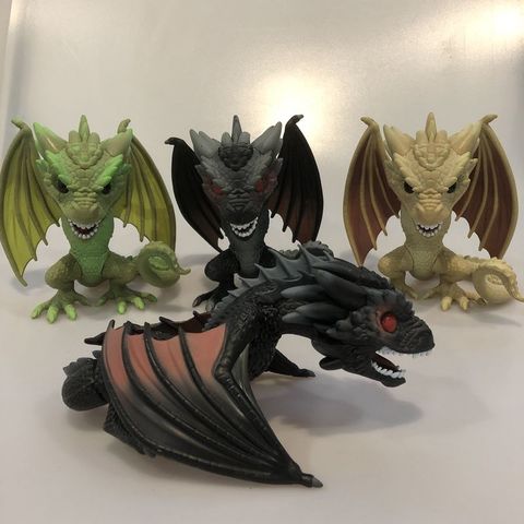 Original Funko pop Secondhand 6'' Game of Thrones - Viserion, Rhaegal, Dragon Vinyl Action Figure Collectible Model Loose Toy - Price history & Review | AliExpress - Pop Officially Licensed Store | Alitools.io