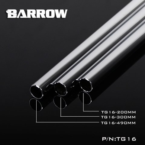 Barrow Water Cooling Chrome Plated Copper Rigid Tube OD 16MM 490mm TG16 TG16-490 ► Photo 1/1